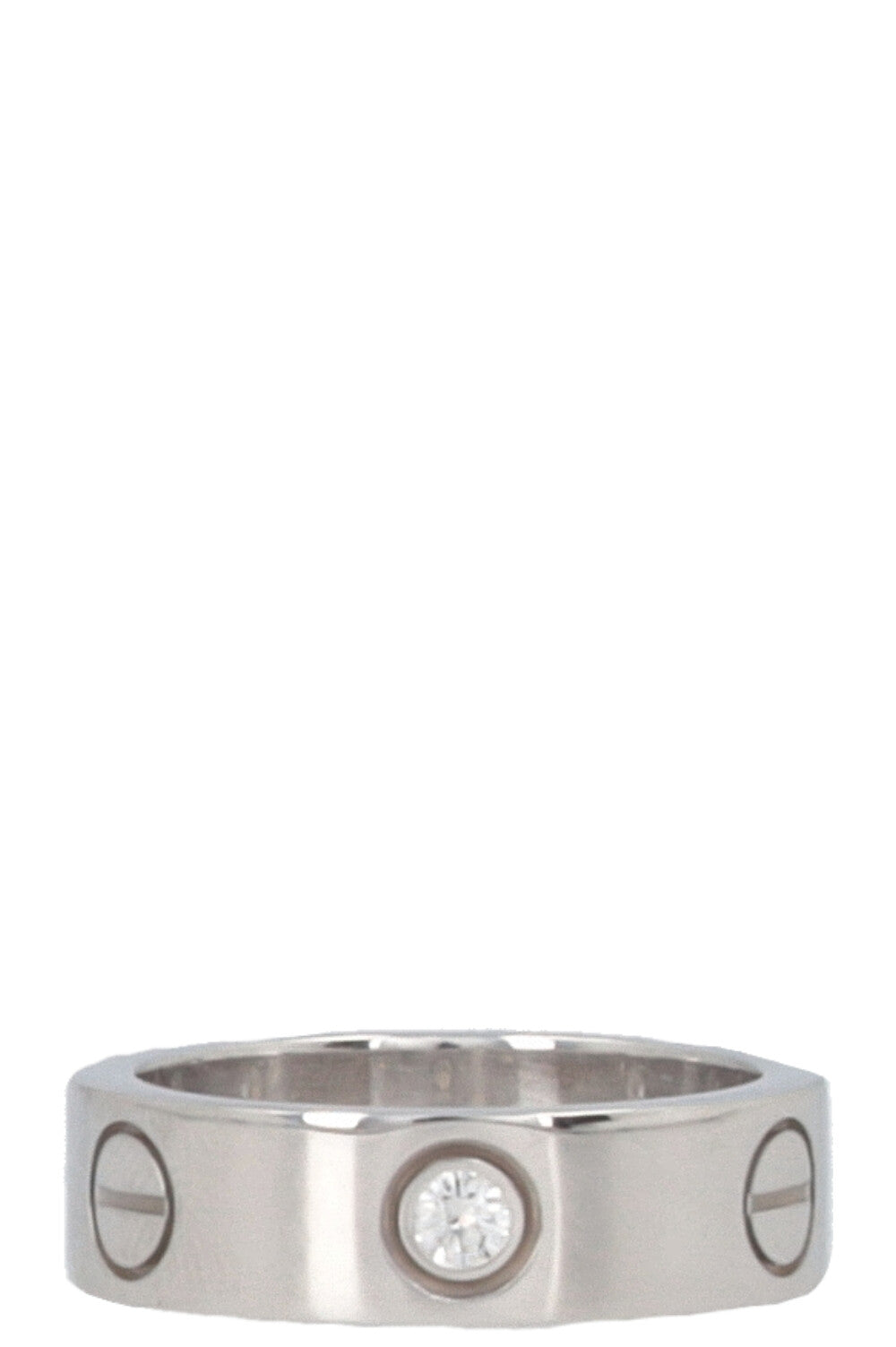 CARTIER Love Ring Classic Whitegold Diamonds
