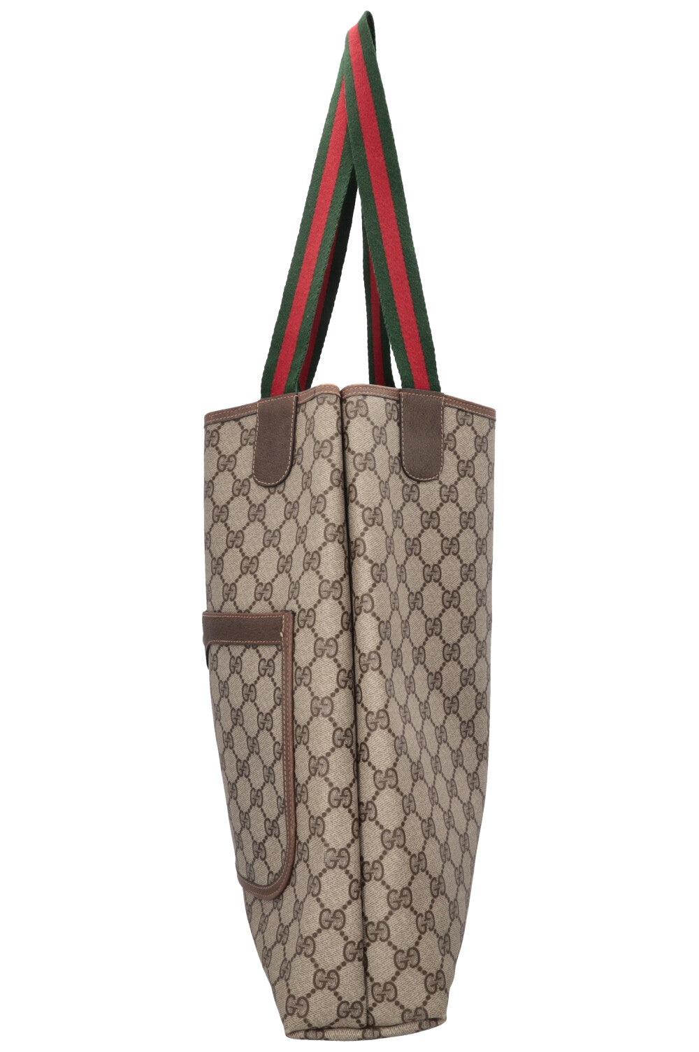 GUCCI Sherry Line Tote Coated GG Supreme
