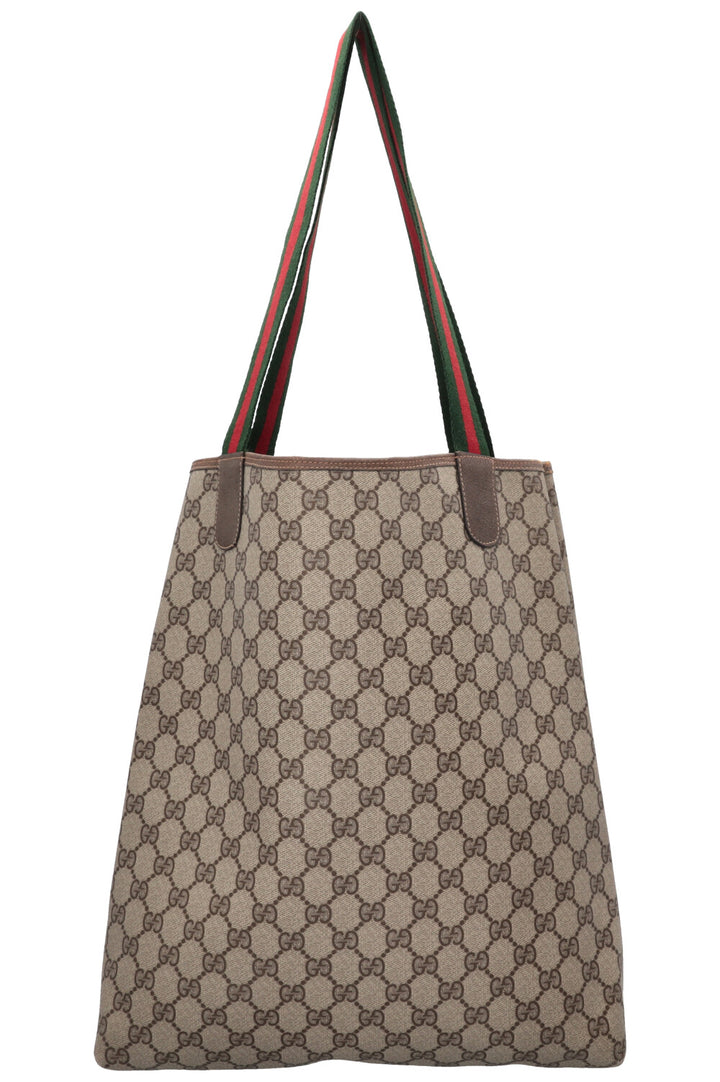 GUCCI Sherry Line Tote Coated GG Supreme