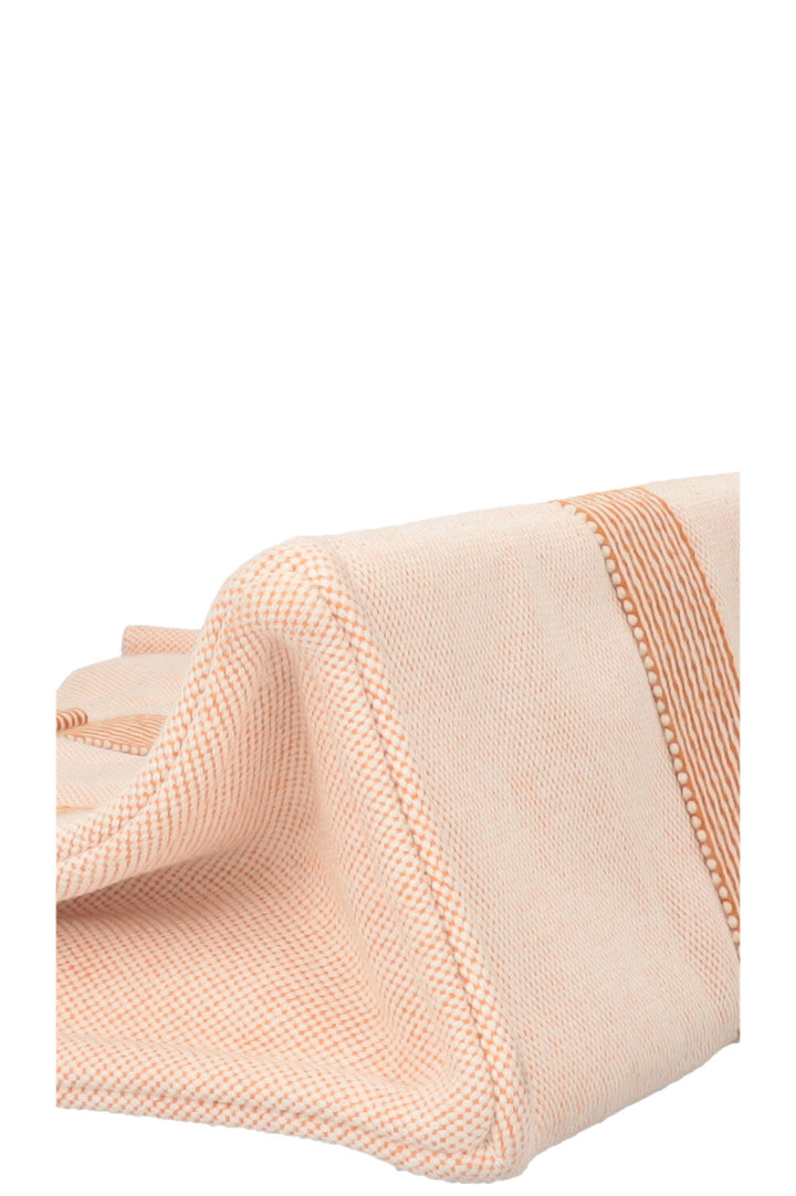 HERMÈS Fourre Tout Tote Bag Canvas Orange