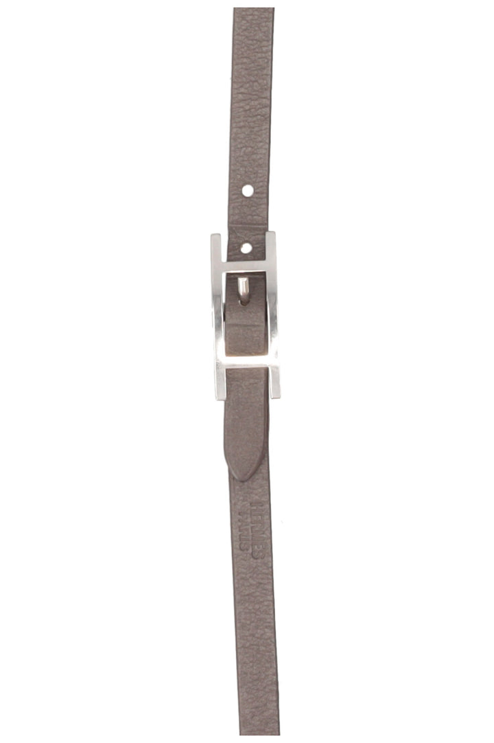 Bracelet Hermès Behapi triple tour gris