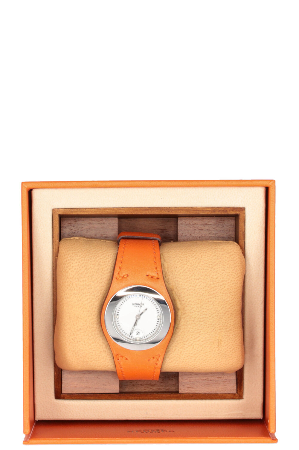 HERMÈS Harnais Watch Orange
