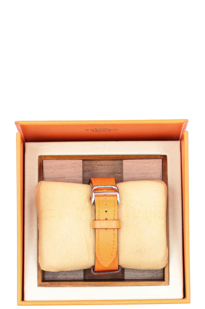 HERMÈS Harnais Watch Orange