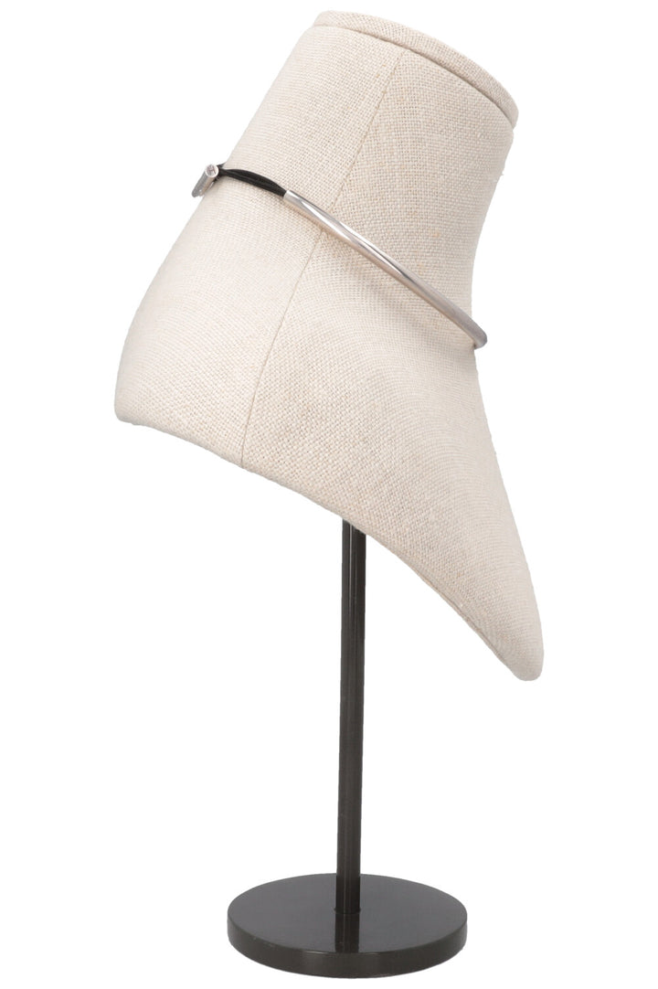 HERMÈS Frégate Choker Necklace Silver