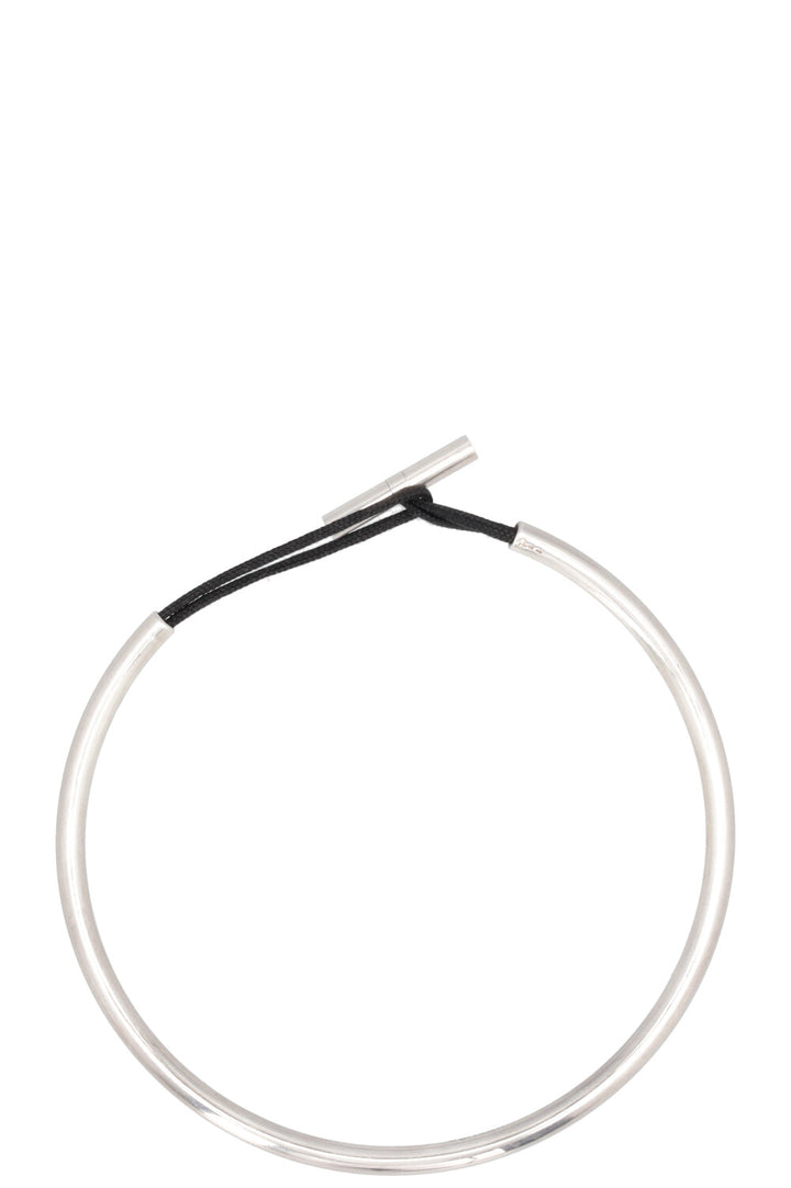 HERMÈS Frégate Choker Necklace Silver