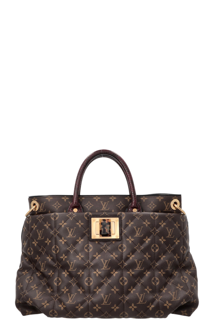 LOUIS VUITTON Etoile GM Tote MNG Python