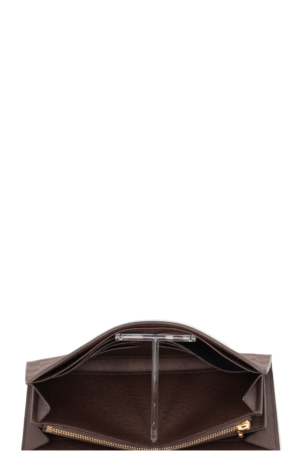 LOUIS VUITTON Sistina Wallet Damier Ebene