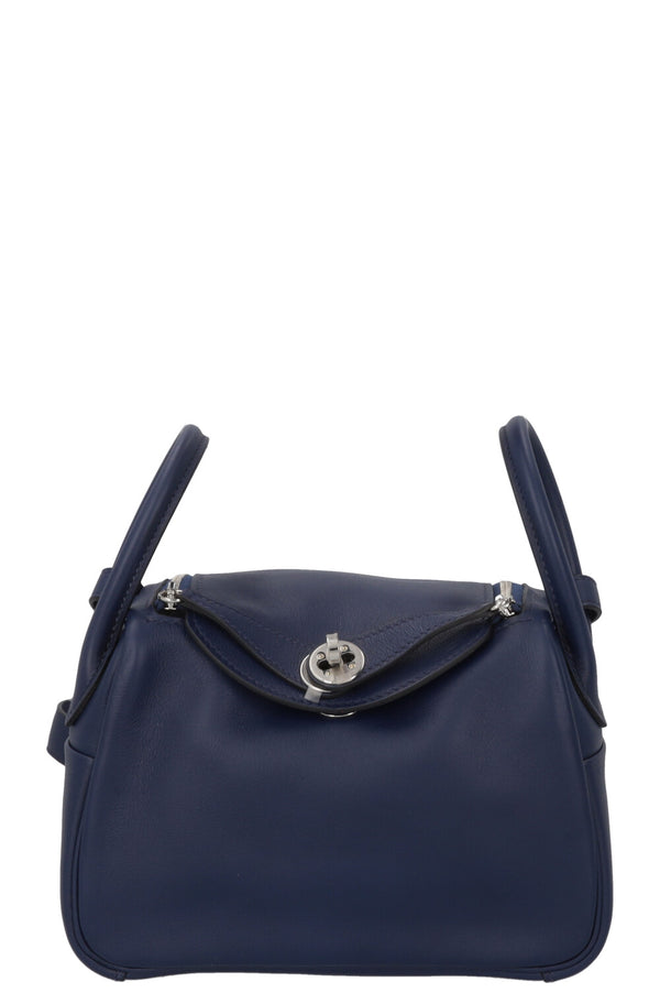 HERMÈS Verso Mini Lindy Swift Navy Frida
