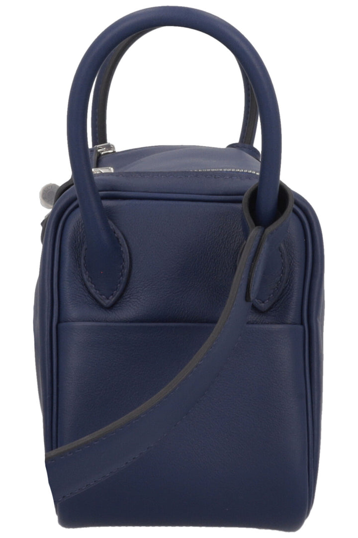 HERMÈS Verso Mini Lindy Swift Navy Frida