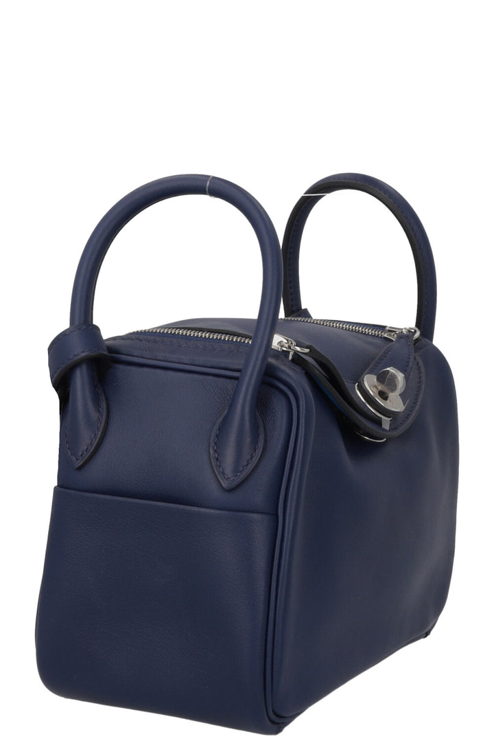 HERMÈS Verso Mini Lindy Swift Navy Frida