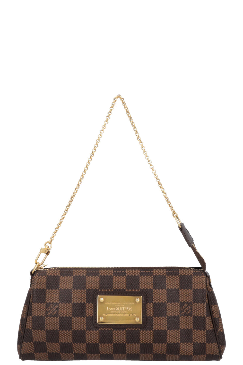LOUIS VUITTON Eva Crossbody Bag Damier Ebene