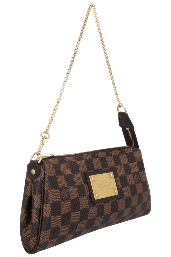 LOUIS VUITTON Eva Crossbody Bag Damier Ebene