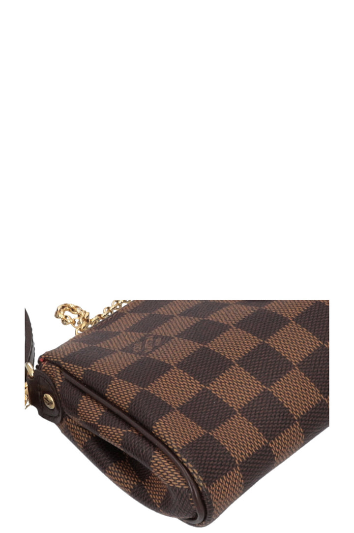 LOUIS VUITTON Eva Crossbody Bag Damier Ebene