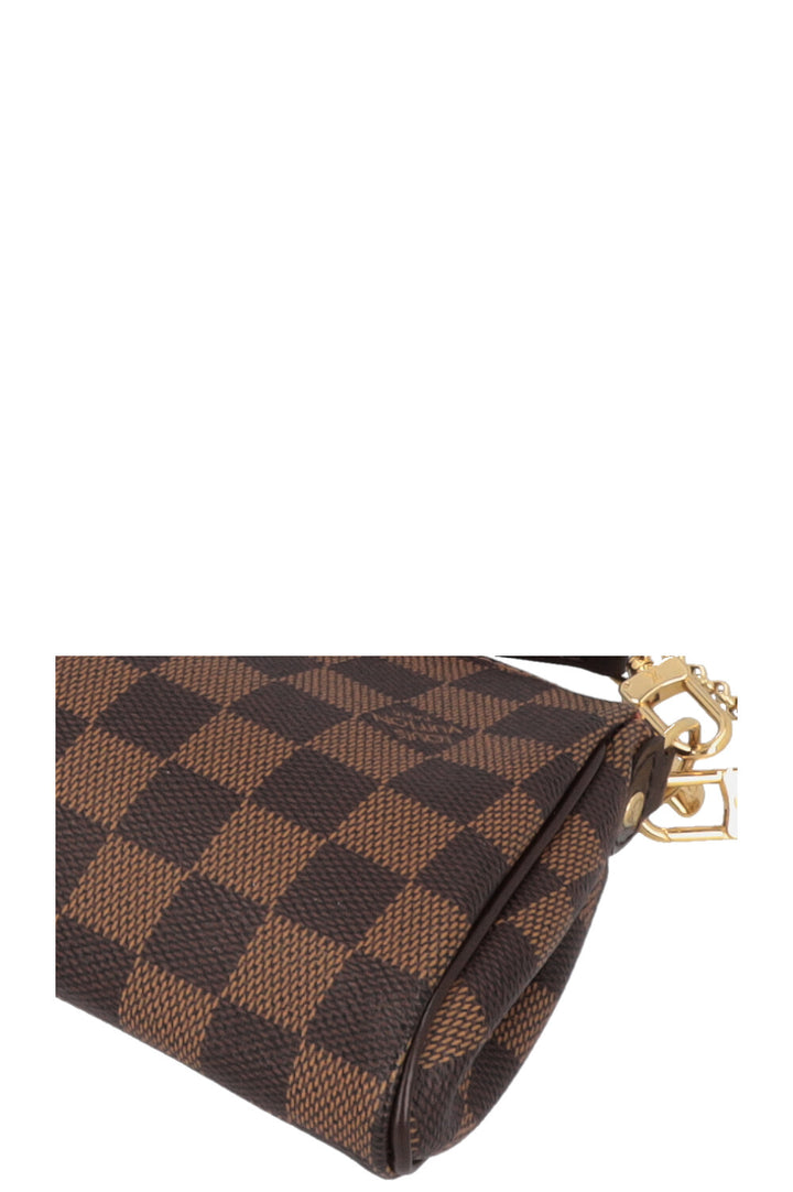 LOUIS VUITTON Eva Crossbody Bag Damier Ebene
