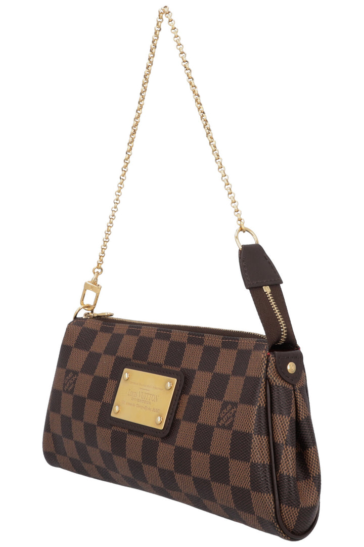 LOUIS VUITTON Eva Crossbody Bag Damier Ebene