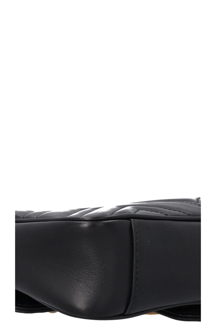 Petit sac GUCCI Marmont en cuir noir