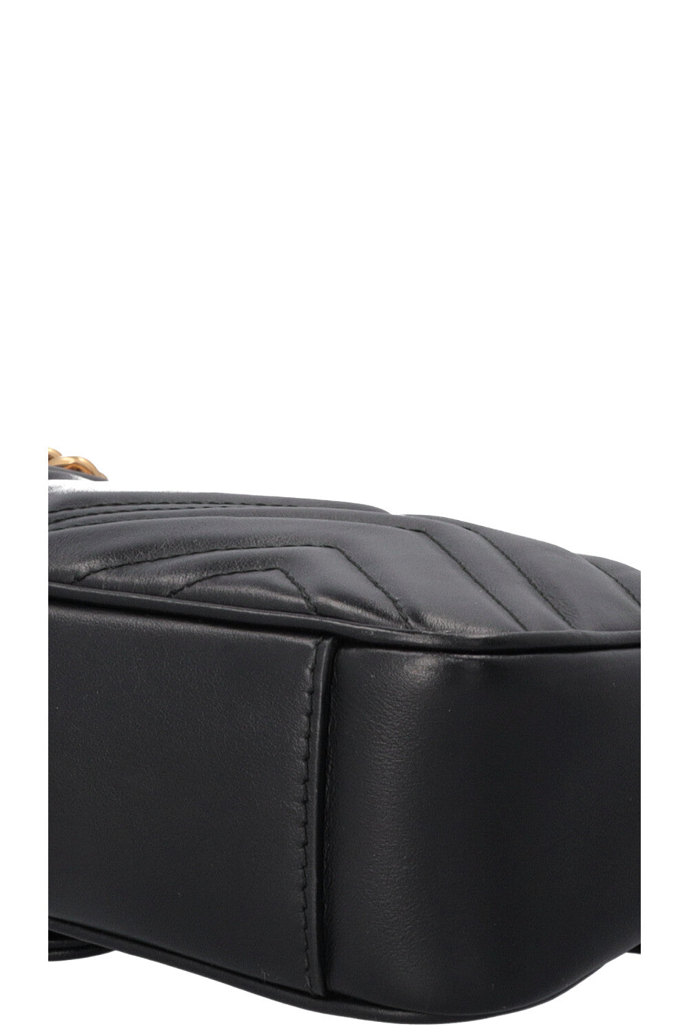 Petit sac GUCCI Marmont en cuir noir