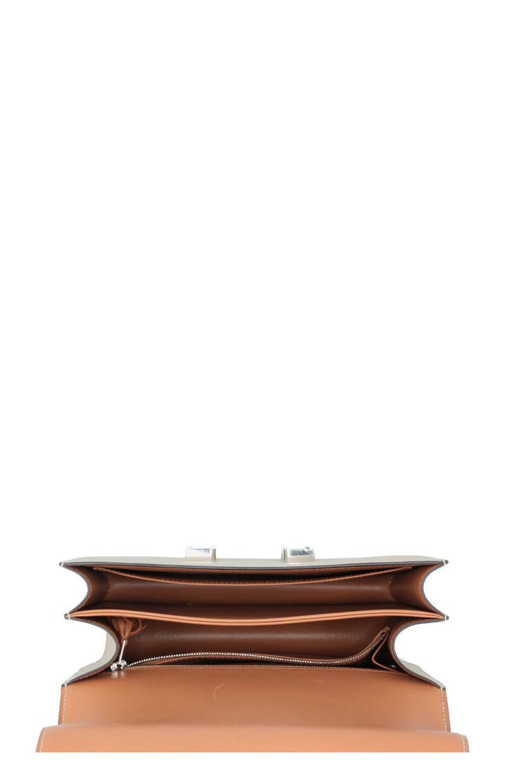 HERMÈS Constance 24 Verso Horseshoe Epsom Trench Gold