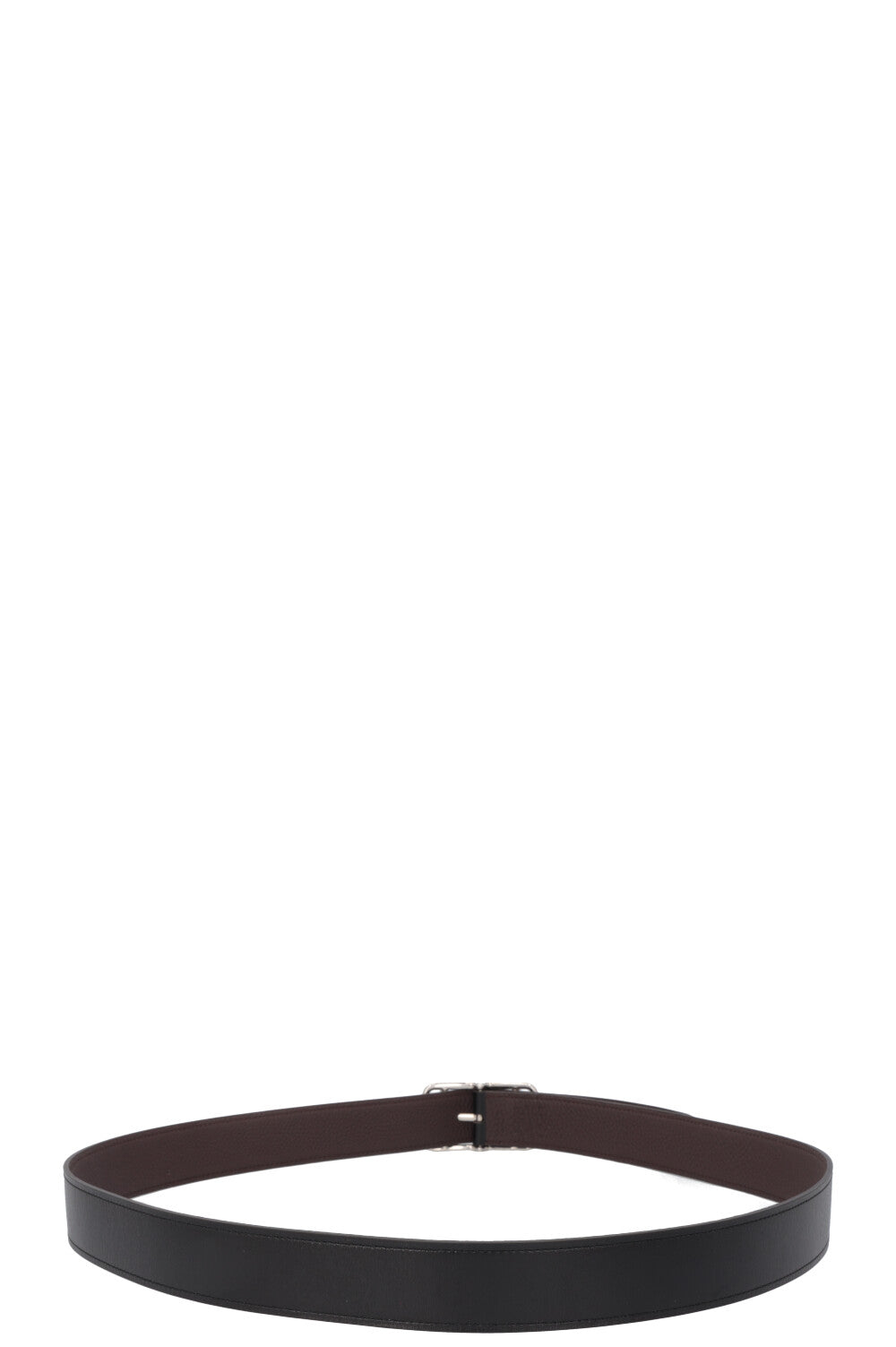 HERMÈS Reversible Cape Cod Belt Noir Chocolat