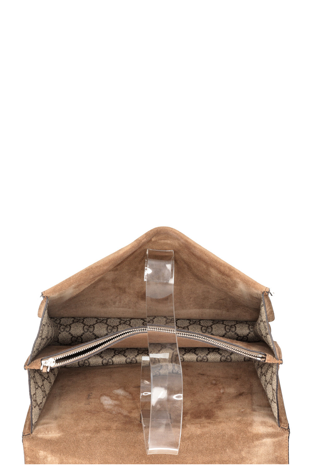 GUCCI Dionysus GG Supreme Bag Medium Brown
