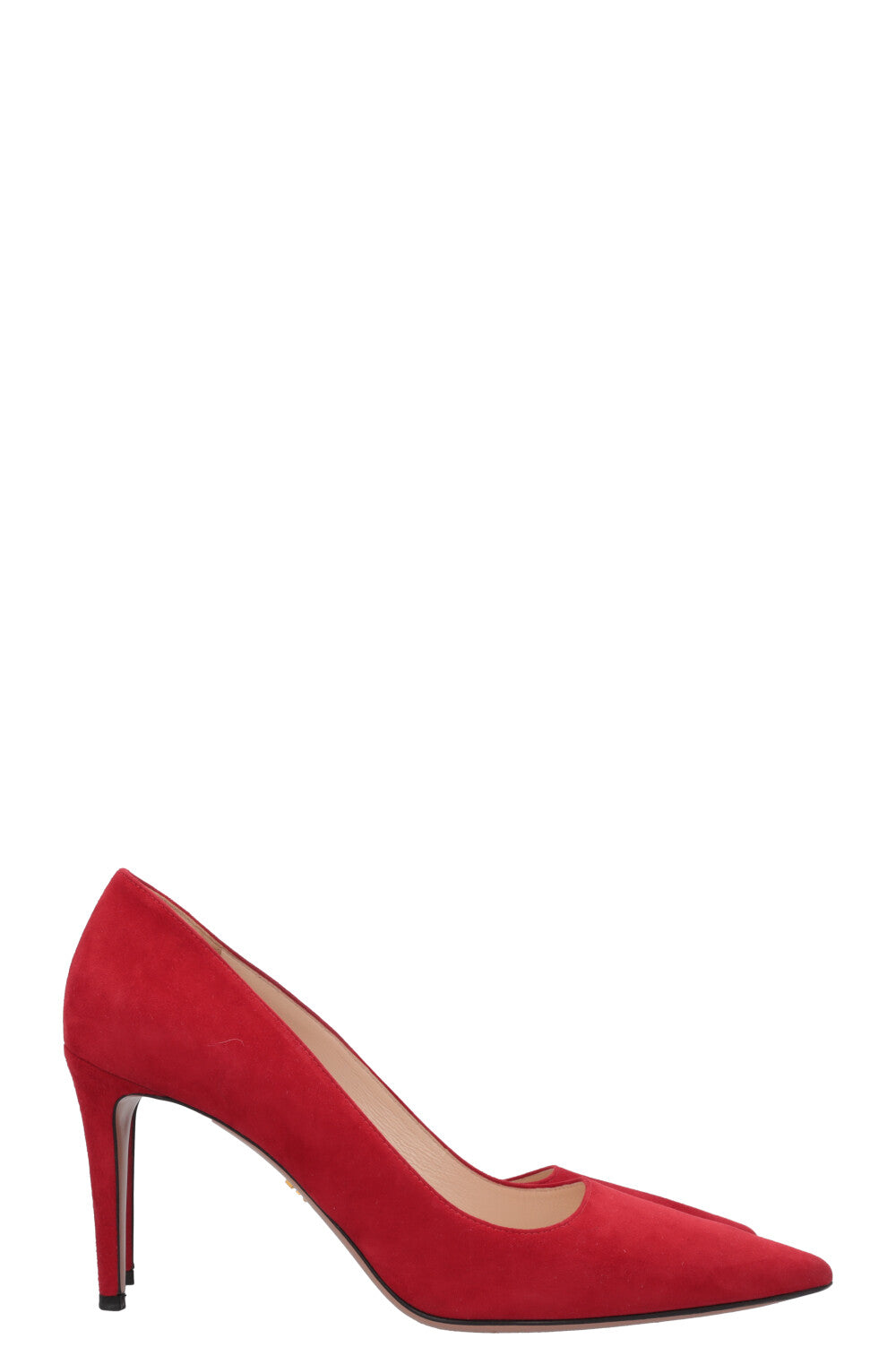 PRADA Heels Suede Red