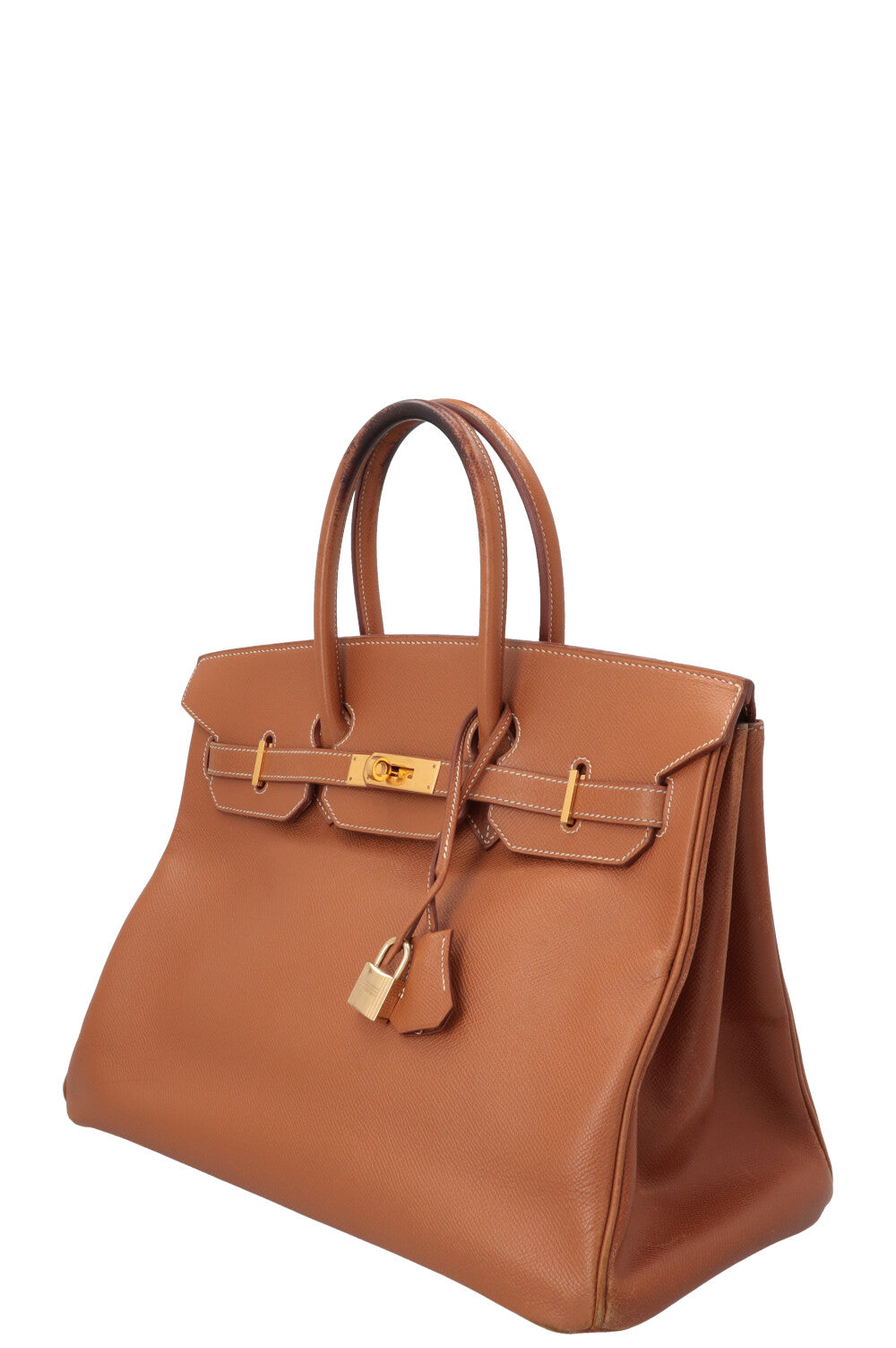 HERMÈS Birkin 35 Return Courchevel Gold