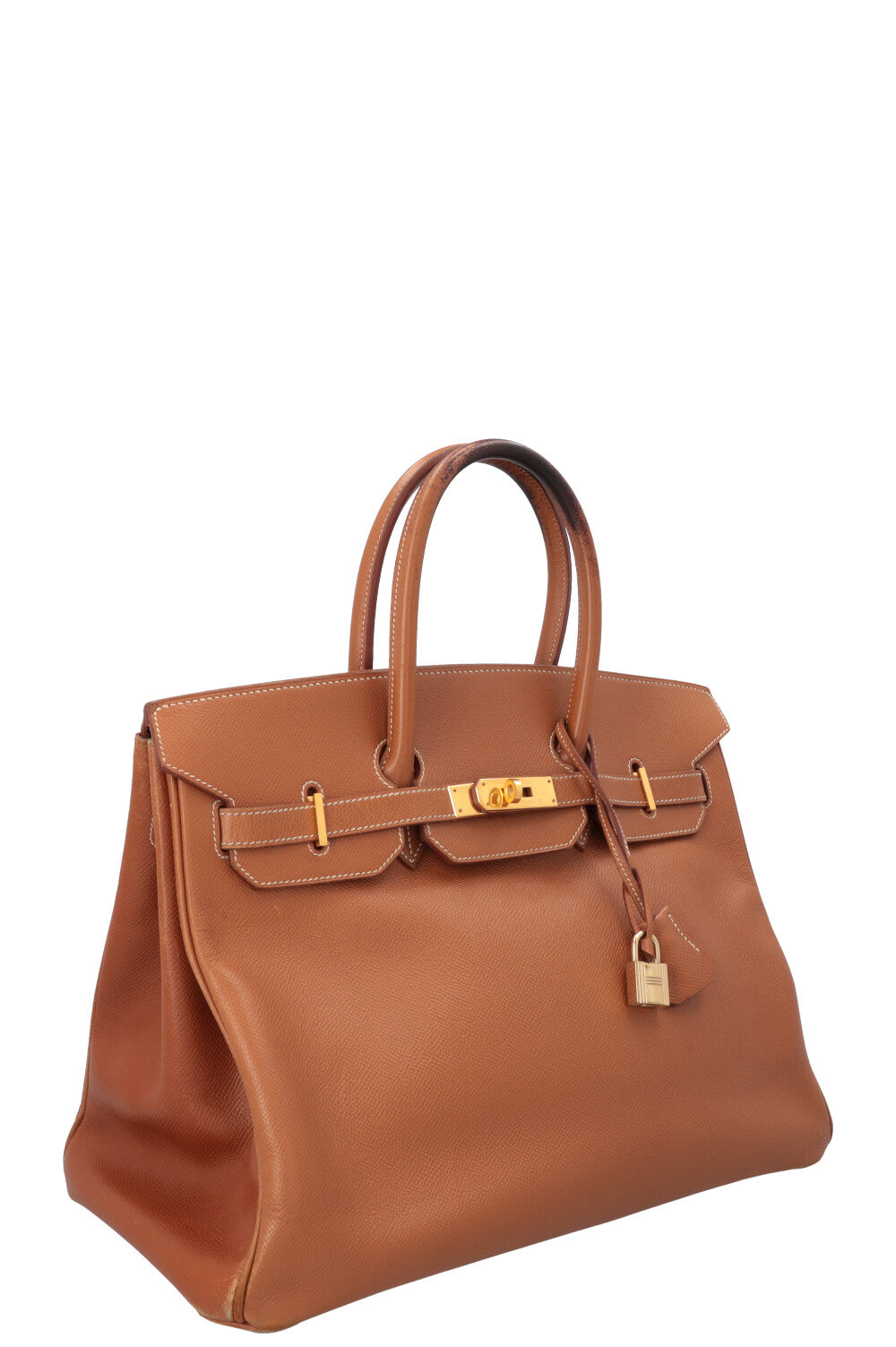 HERMÈS Birkin 35 Return Courchevel Gold