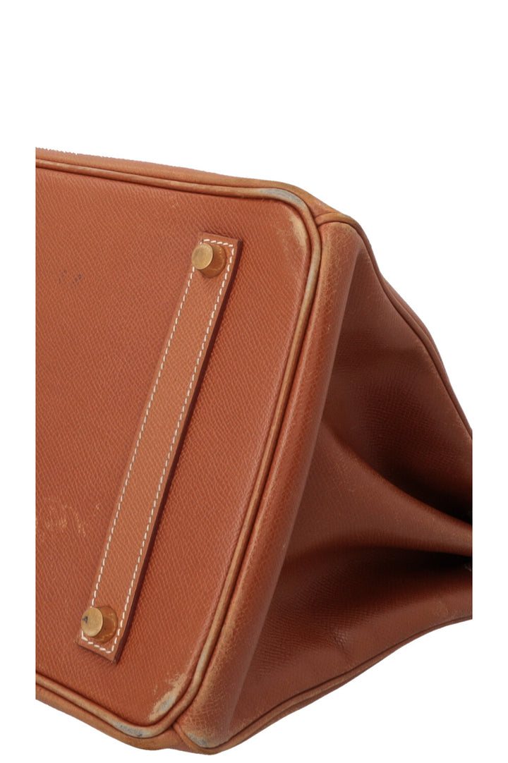 HERMÈS Birkin 35 Return Courchevel Gold