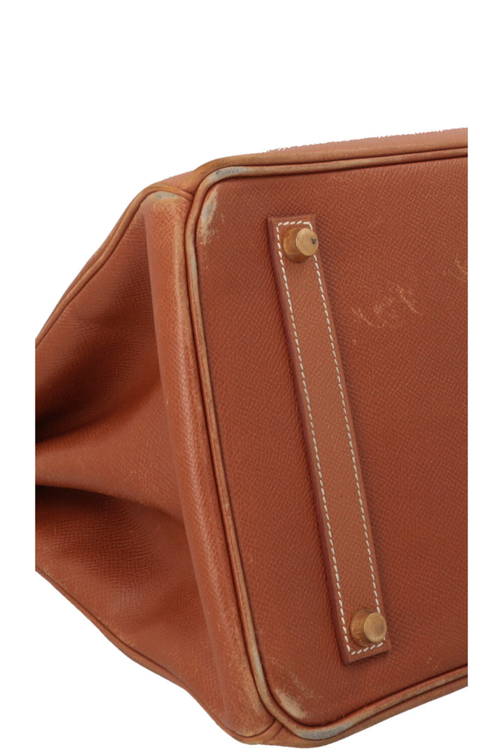 HERMÈS Birkin 35 Return Courchevel Gold