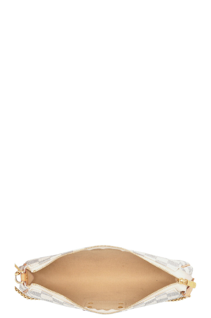 LOUIS VUITTON Eva Pochette Damier Azur