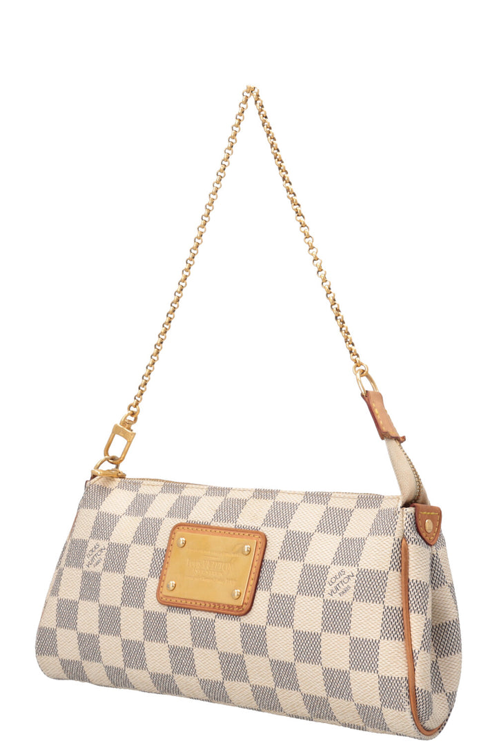 LOUIS VUITTON Eva Pochette Damier Azur