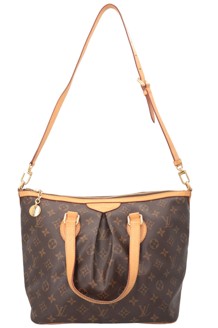 LOUIS VUITTON Palermo Bag MNG Canvas