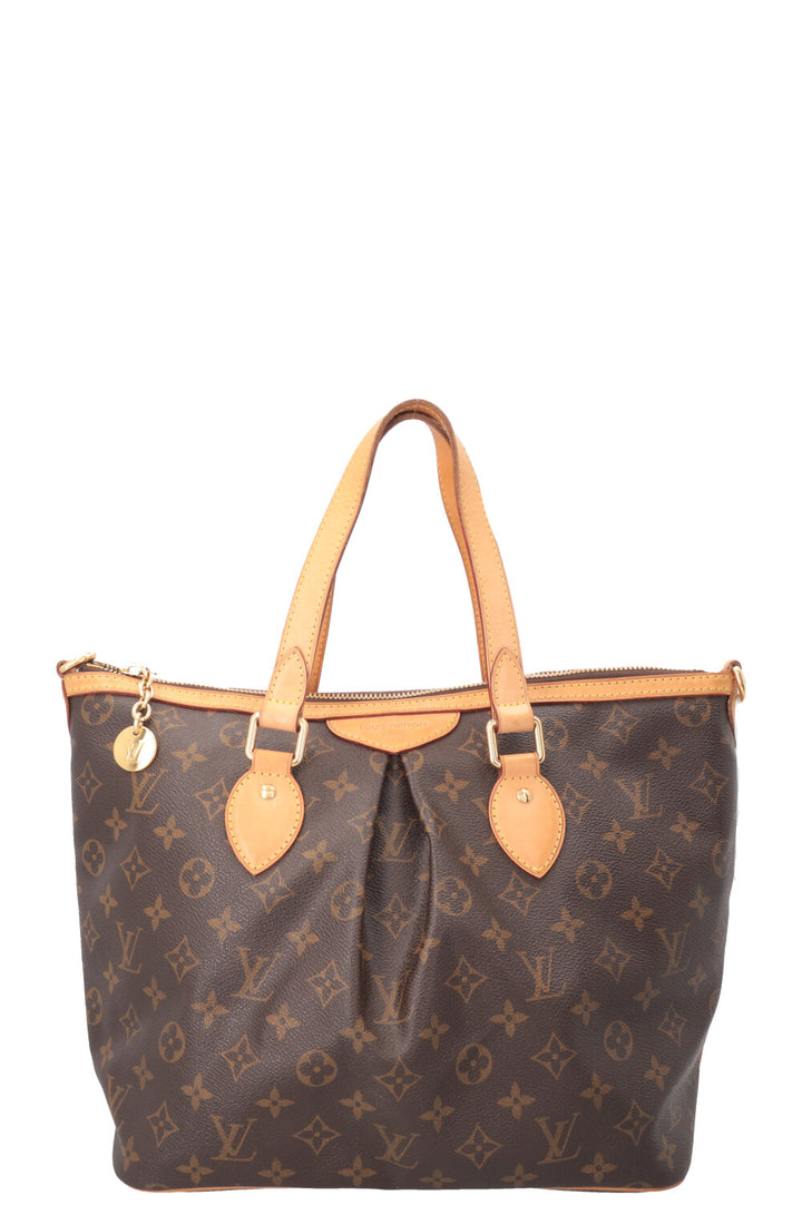 LOUIS VUITTON Palermo Bag MNG Canvas
