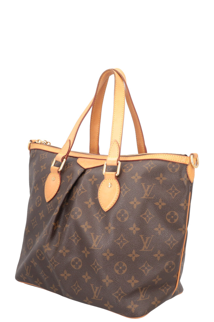 LOUIS VUITTON Palermo Bag MNG Canvas