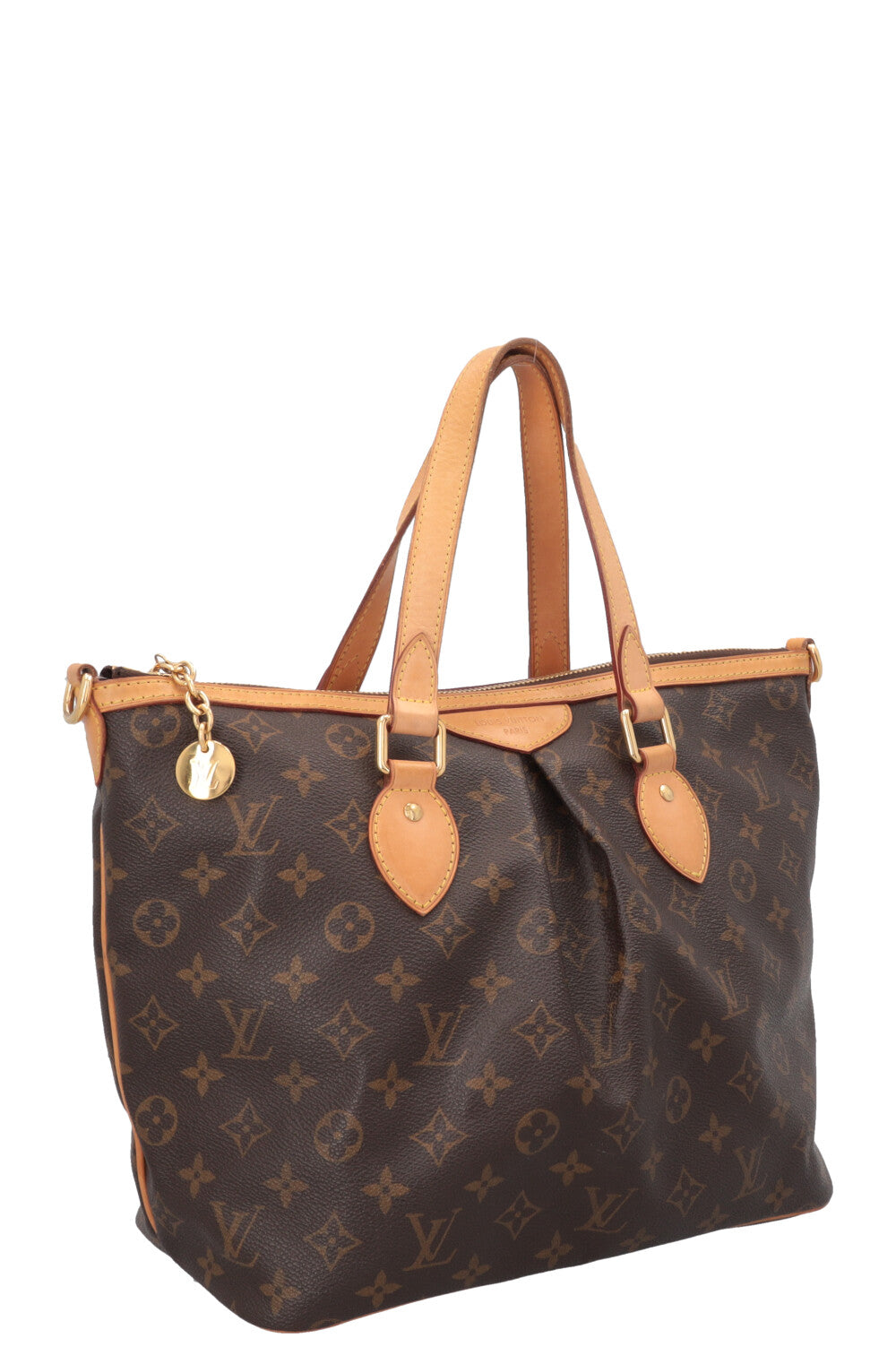 LOUIS VUITTON Palermo Bag MNG Canvas
