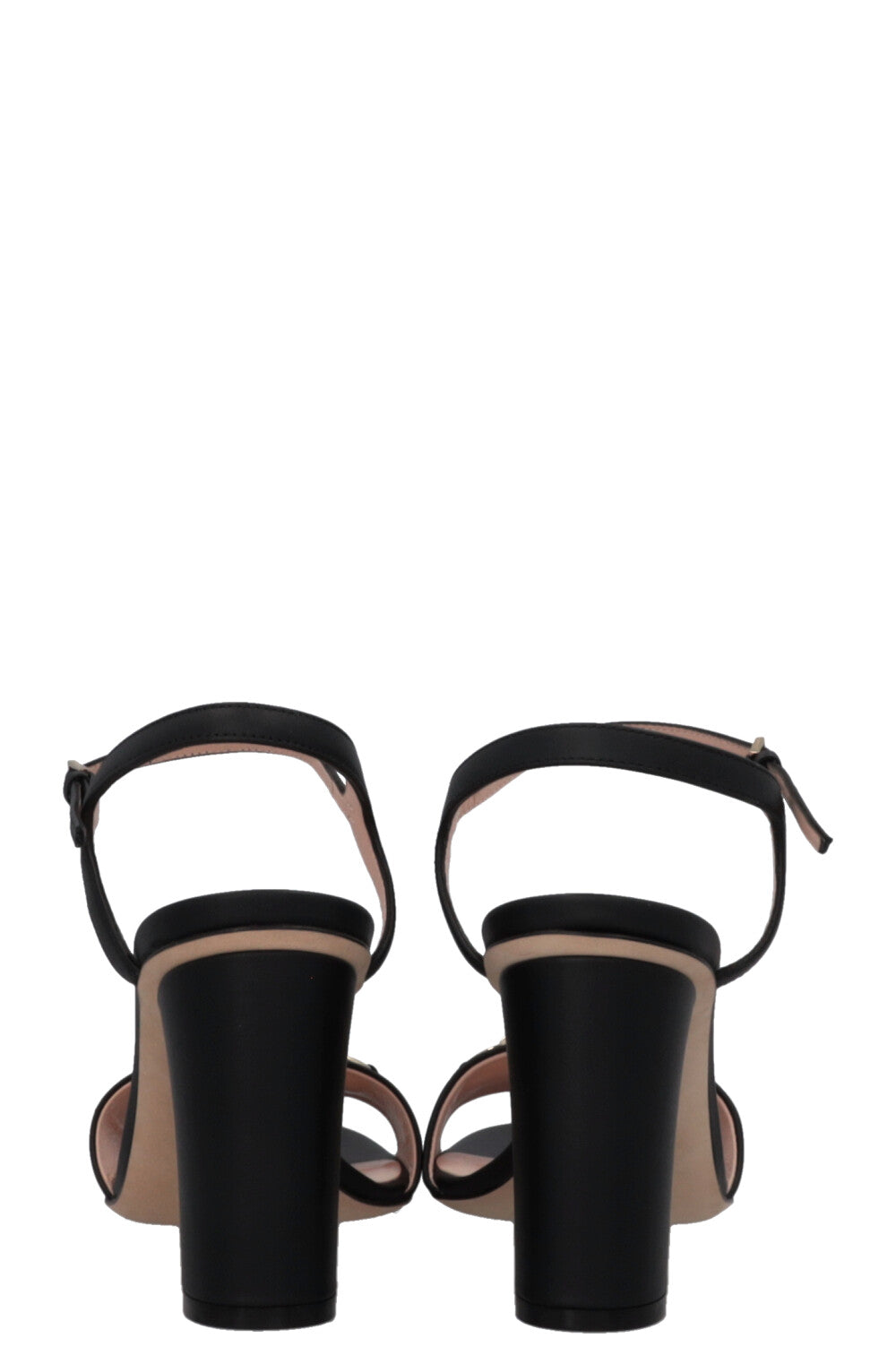 GUCCI Horsebit Sandal Heels Black