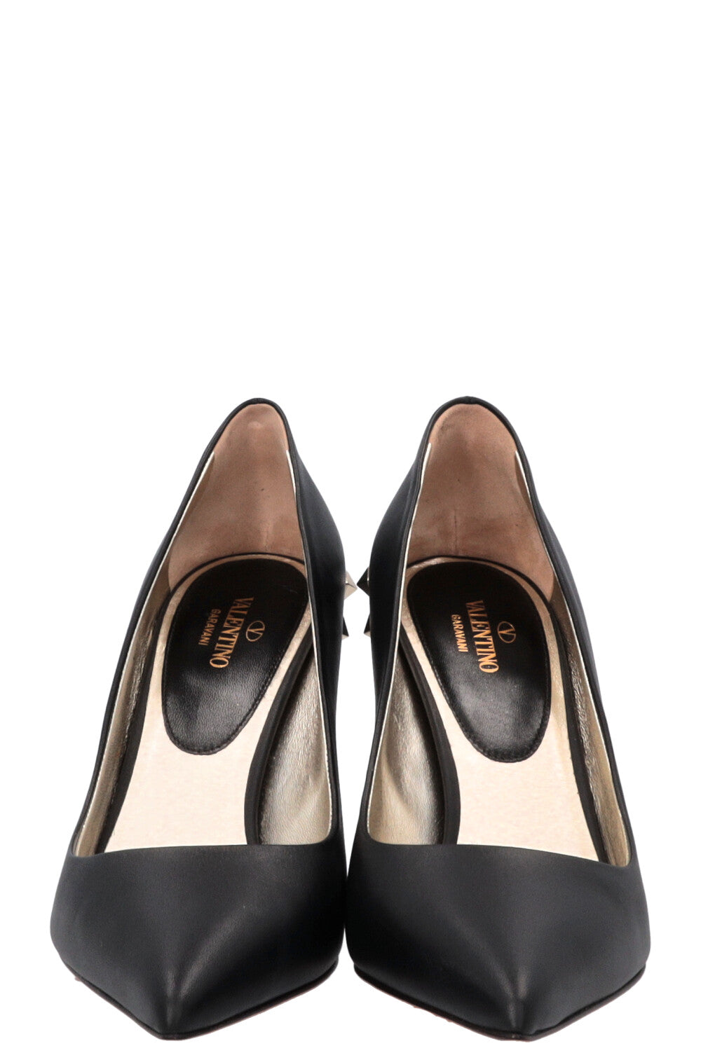 VALENTINO Rockstud Heels Black