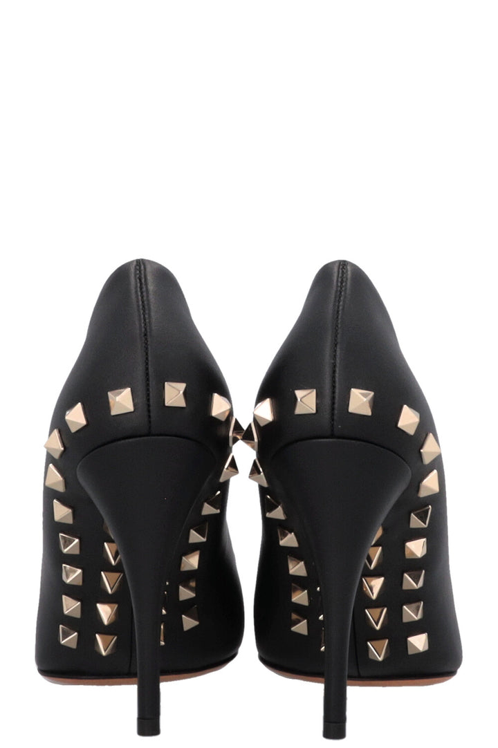 VALENTINO Rockstud Heels Black