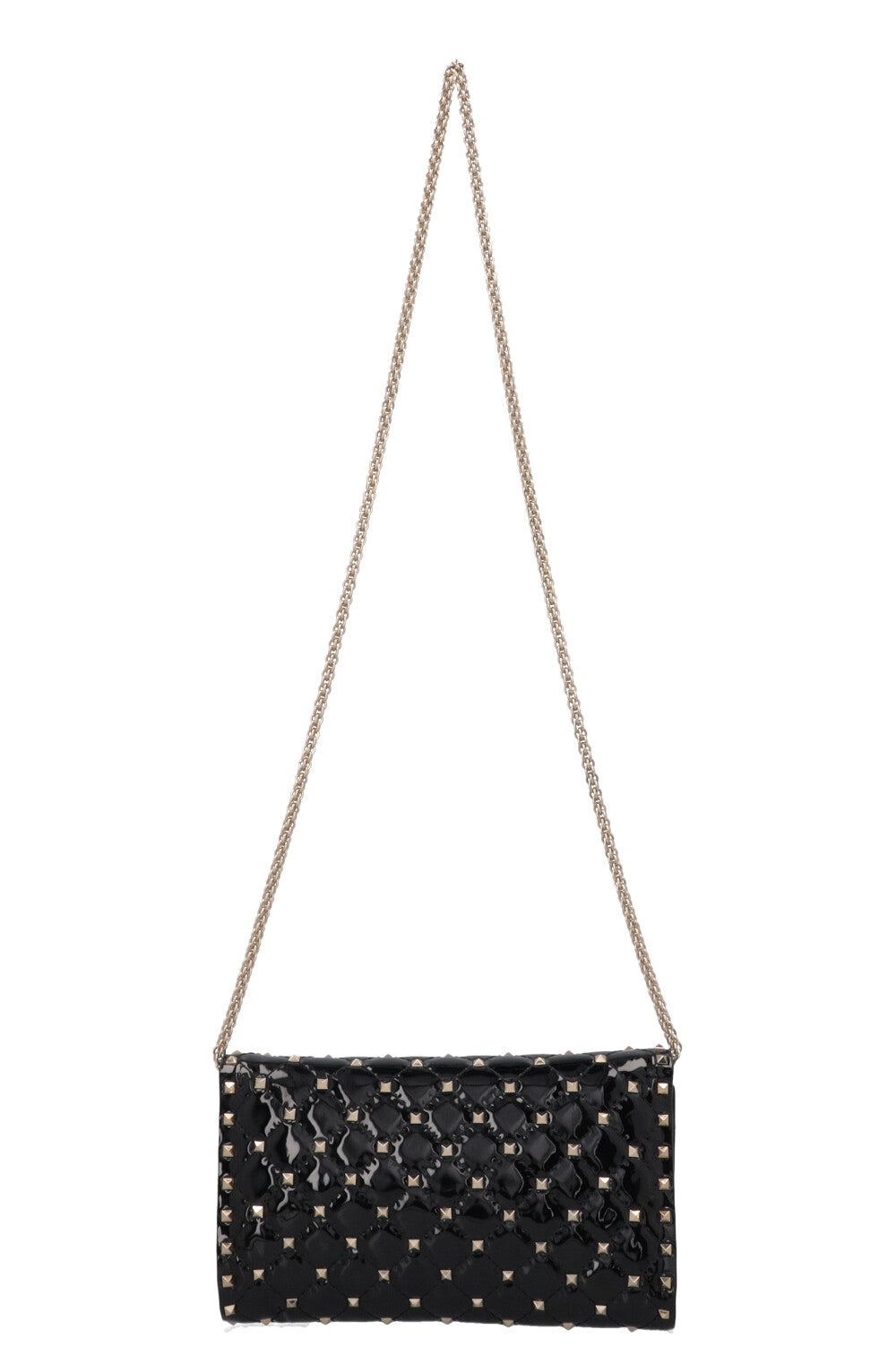 VALENTINO Spike WOC Patent Black