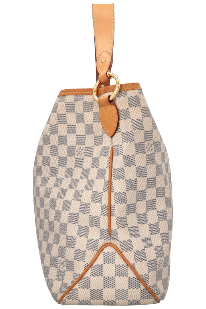 Sac à bandoulière Delightful de LOUIS VUITTON, toile Damier Azur.