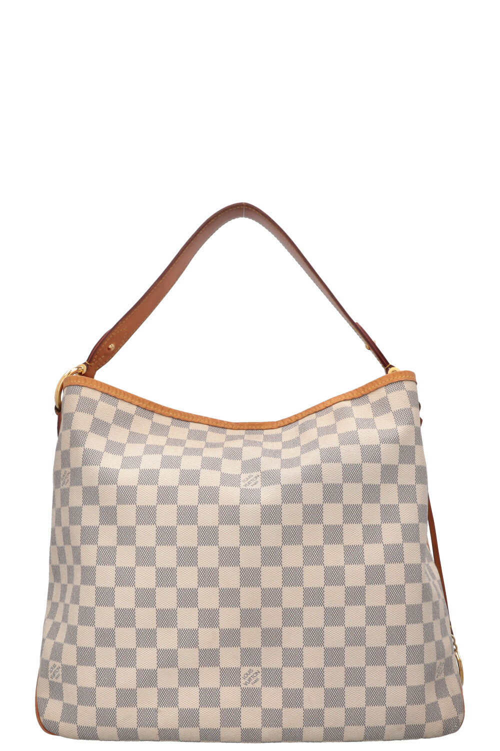 Sac à bandoulière Delightful de LOUIS VUITTON, toile Damier Azur.