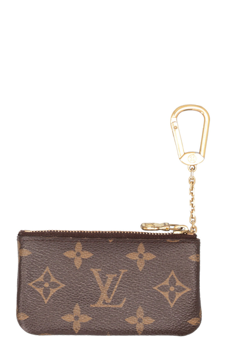 LOUIS VUITTON Key Chain Pochette MNG Canvas