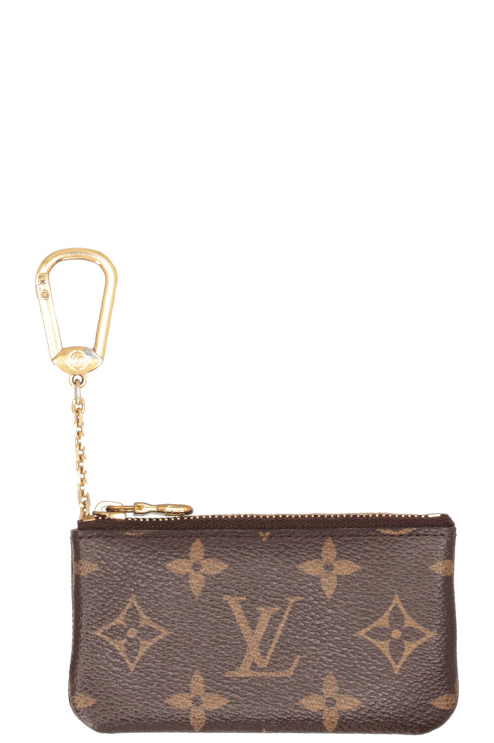 LOUIS VUITTON Key Chain Pochette MNG Canvas