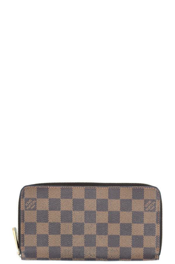 LOUIS VUITTON Portefeuille Zippy Damier Ebène
