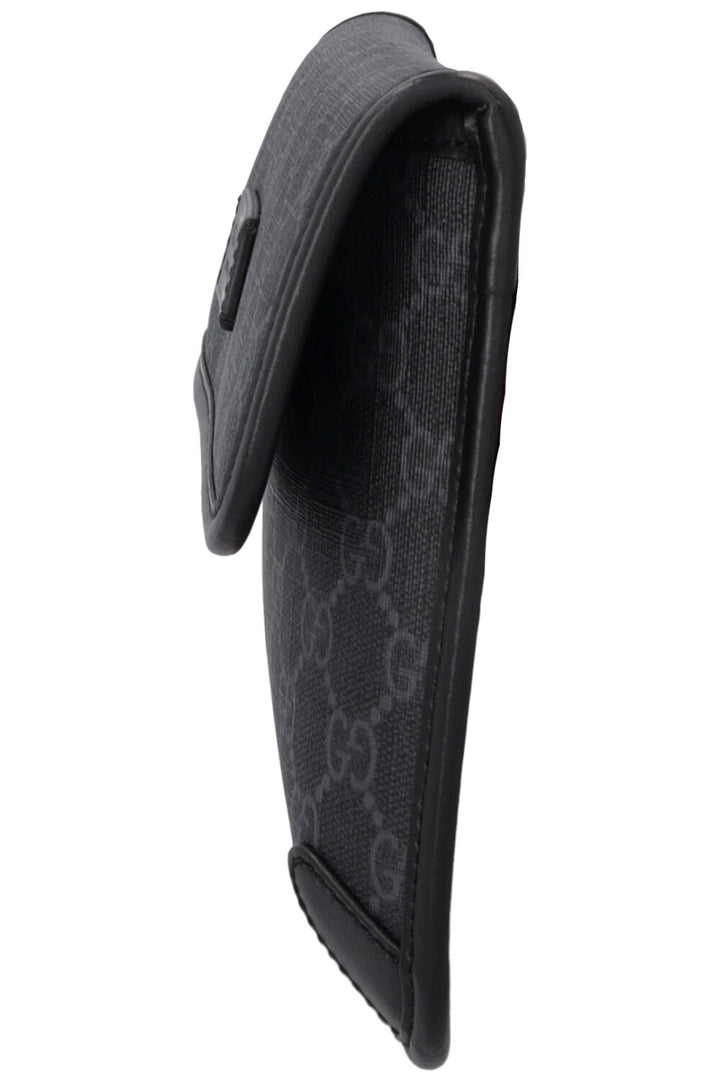 Sac banane GUCCI Supreme en toile noire