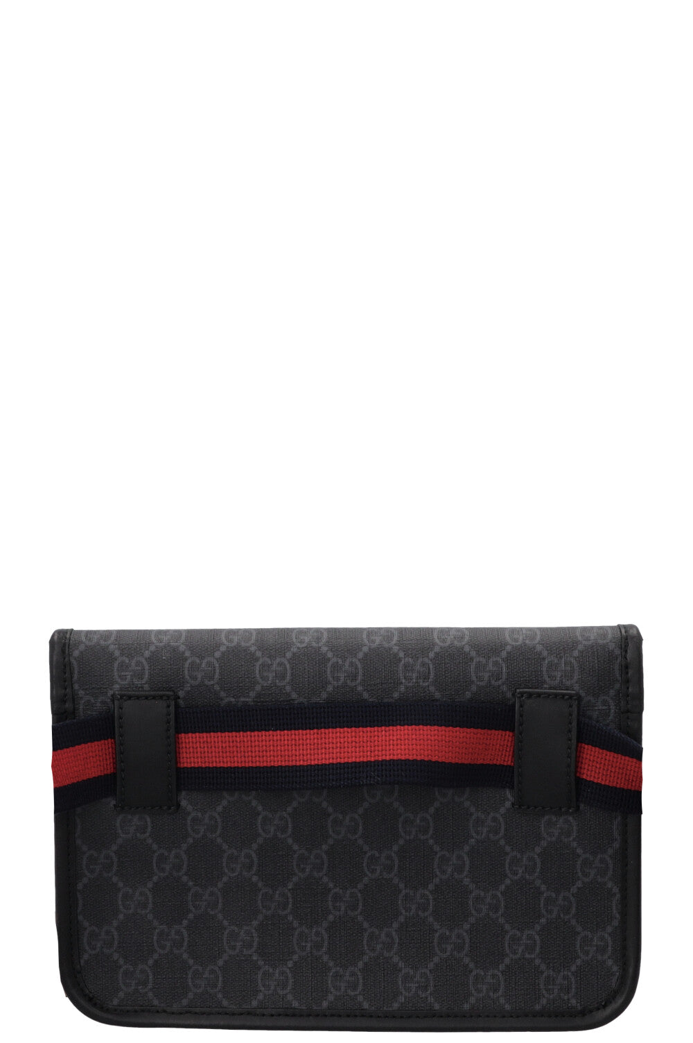 Sac banane GUCCI Supreme en toile noire