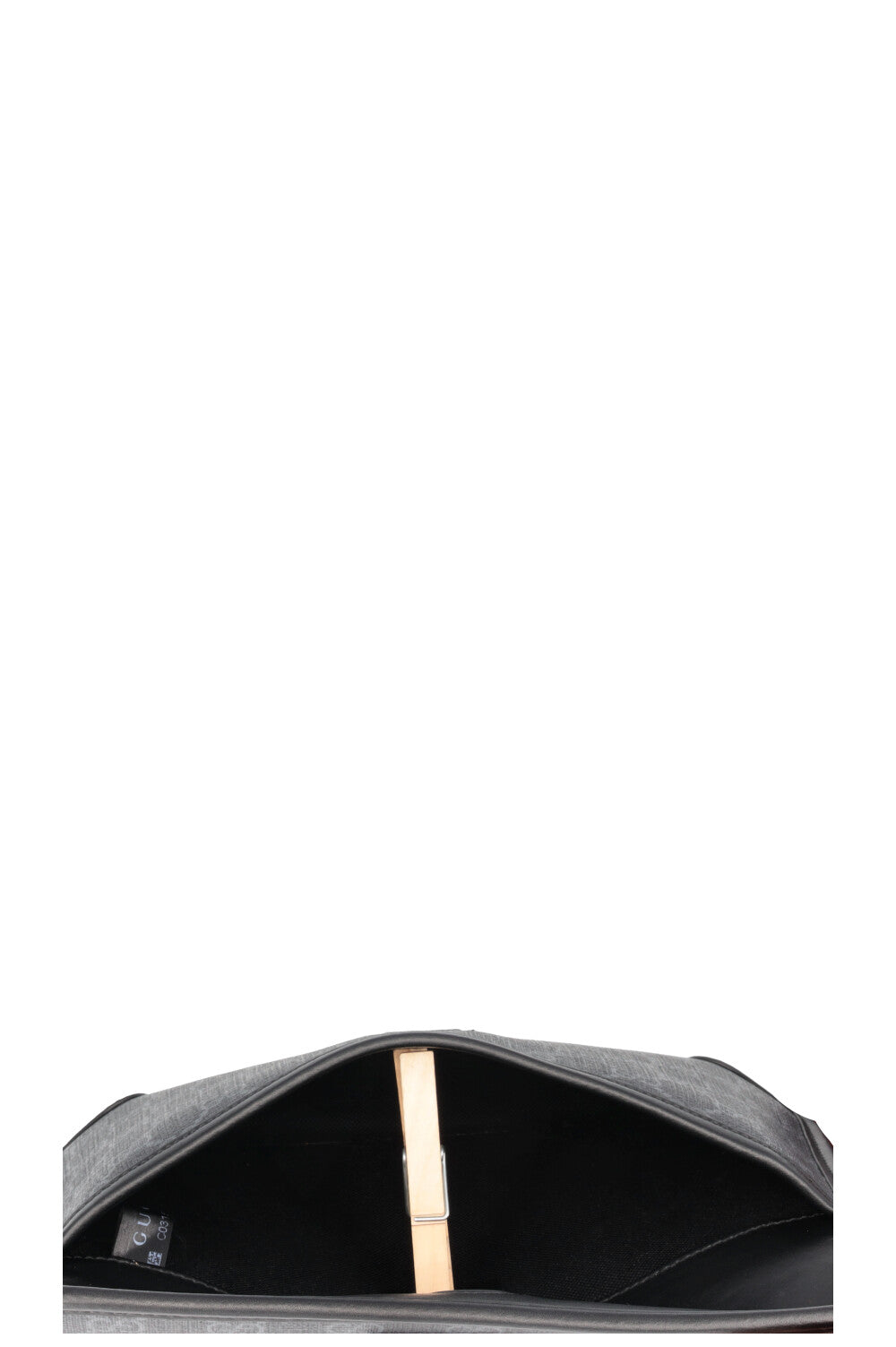 Sac banane GUCCI Supreme en toile noire