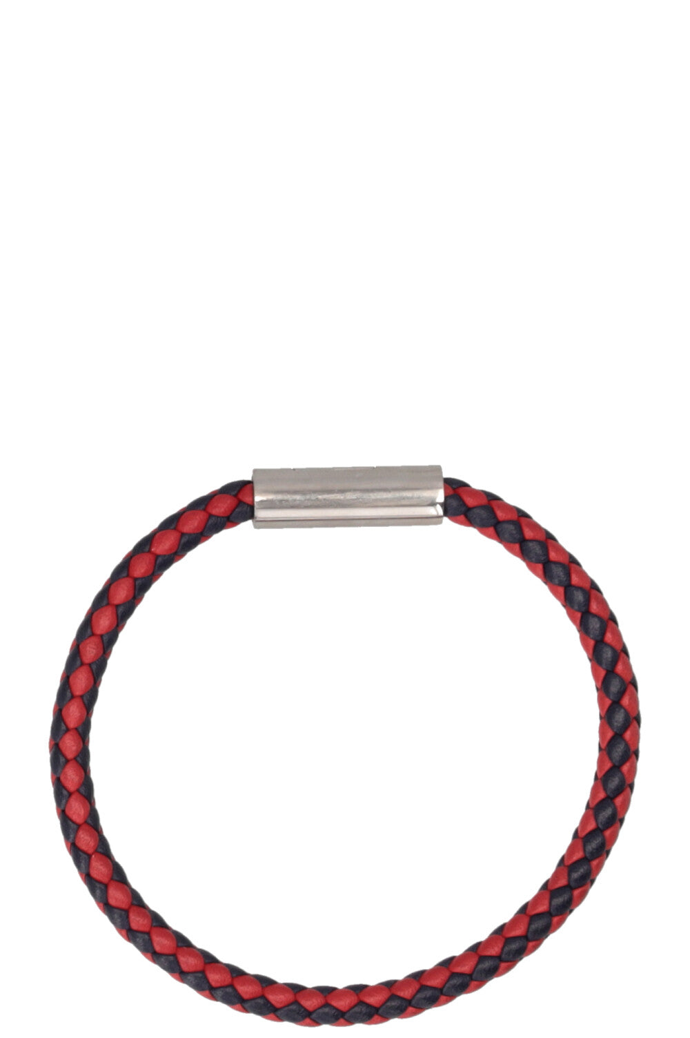 HERMÈS Goliath Woven Bracelet Red Blue
