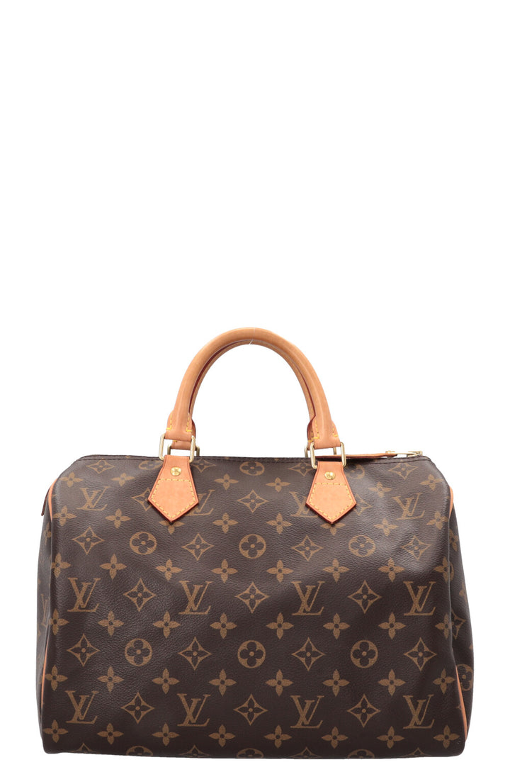 Sac à main LOUIS VUITTON Speedy 30 en toile MNG