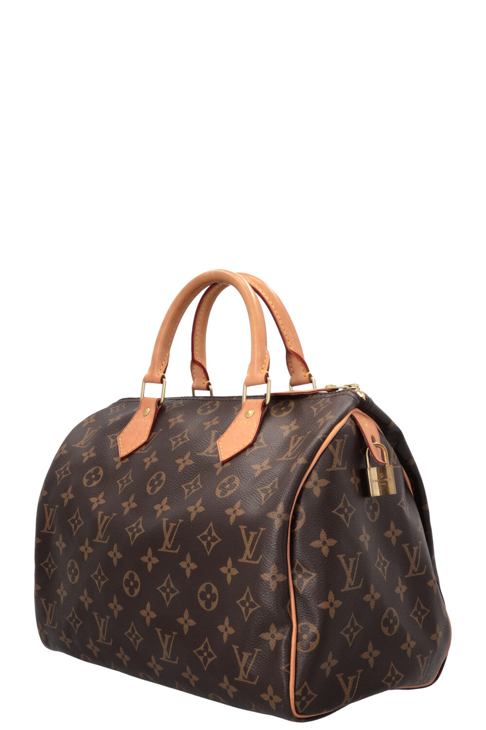 Sac à main LOUIS VUITTON Speedy 30 en toile MNG